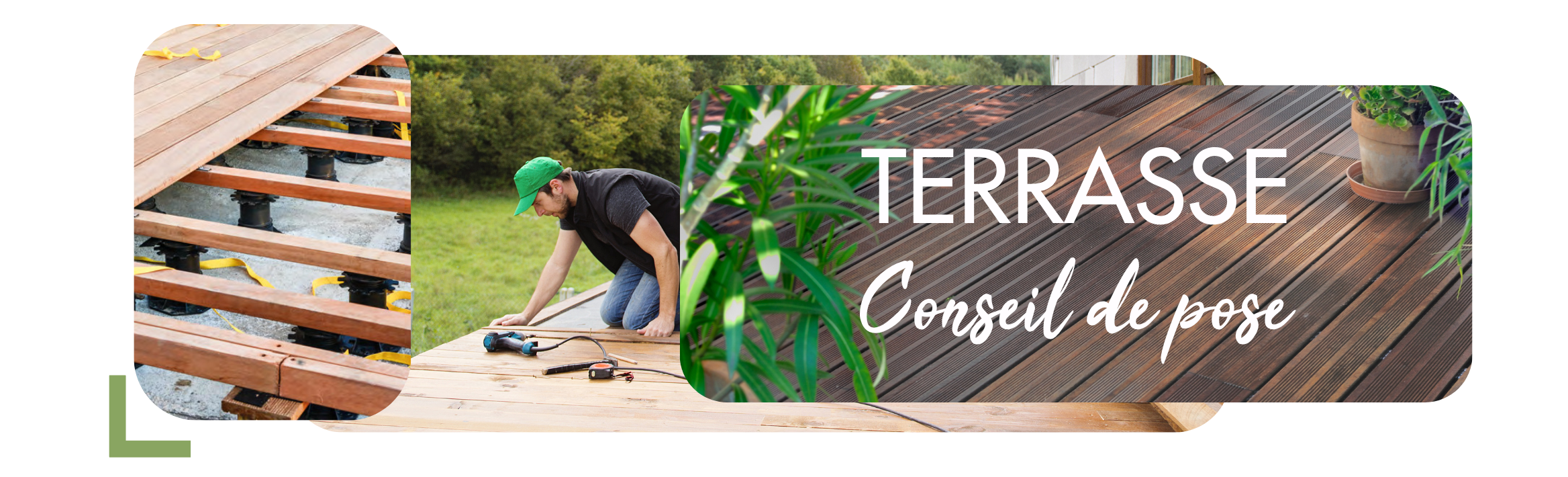 Comment poser des lames de terrasse en bois ?